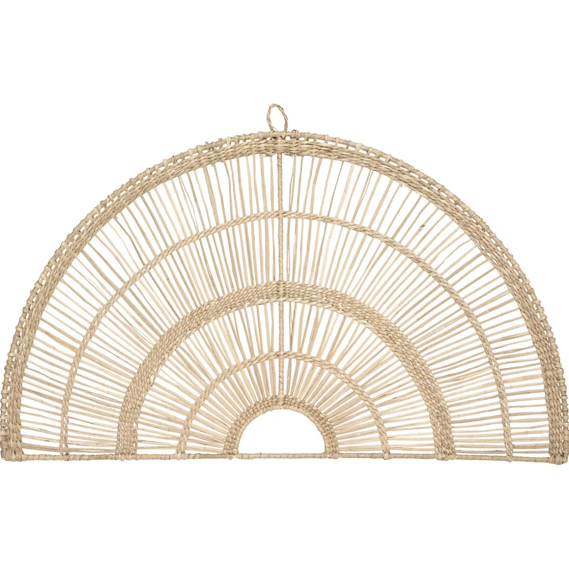 atmosphera Lienzos Y Cuadros Decorativos|Estilo Oriental>Abanico Decorativo Beige 60x35Cm