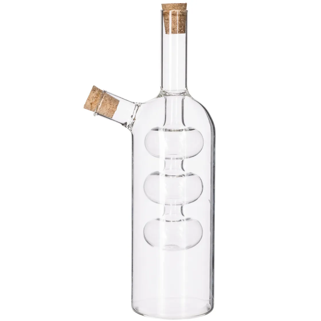 secret d'gourmet Vinagreras, Azucareros, Saleros Y Pimenteros>Aceitera+Vinagrera Desig Vidrio 22/7Cl