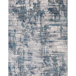 Alfombras Decorativas>Alfombra Abstracta Azul 160x235cm