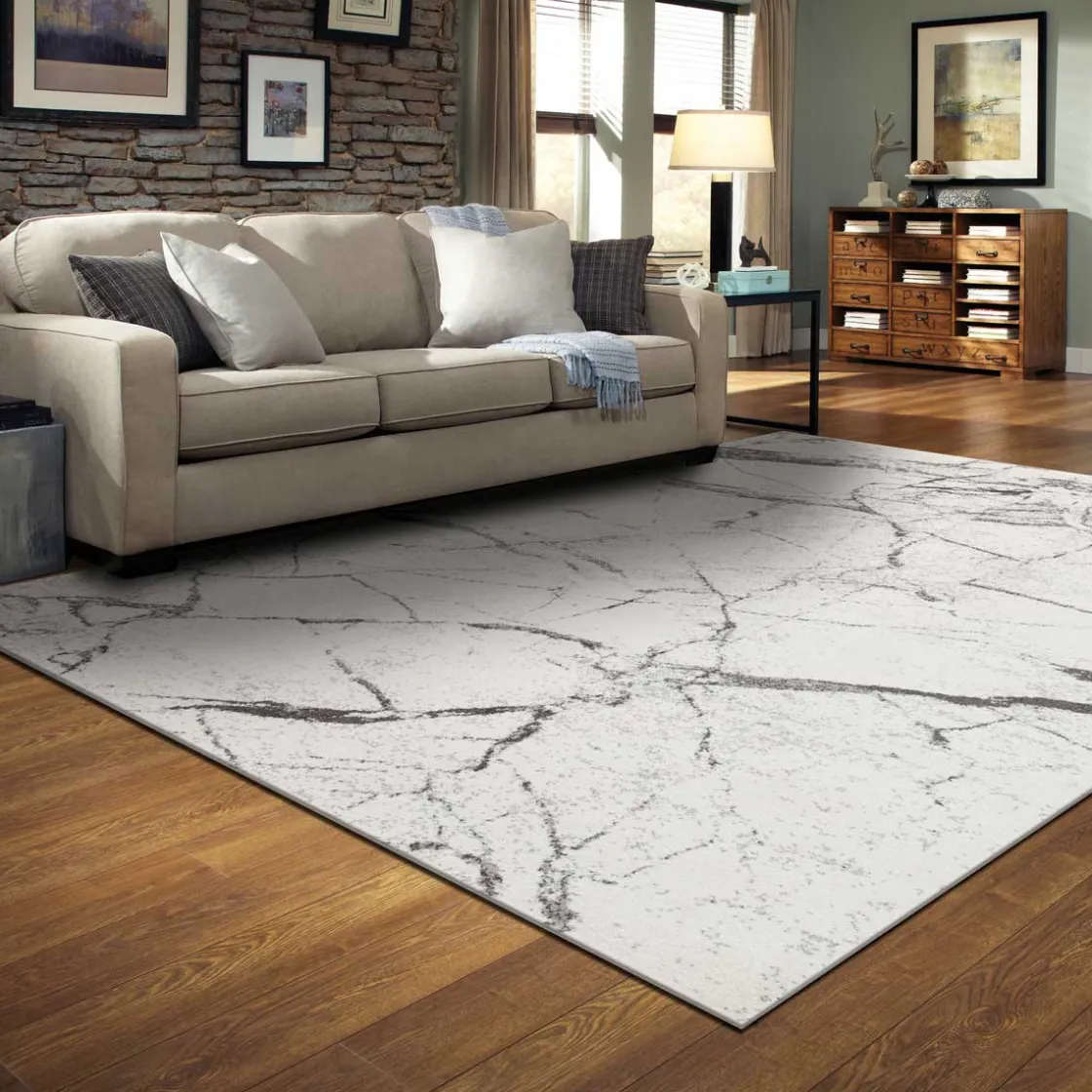 Alfombras Decorativas>Alfombra Ambiente Efecto Mármol 120x160