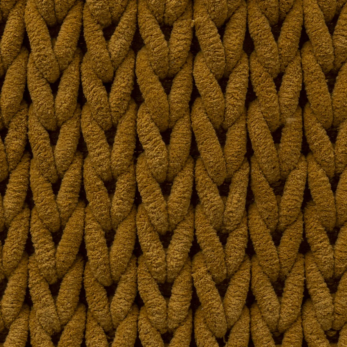 5five Alfombras De Baño>Alfombra Baño Gruesa Amarilla 50x120Cm
