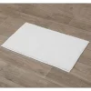 Alfombras De Baño>Alfombra Baño Microfibra Blanca 50x80Cm