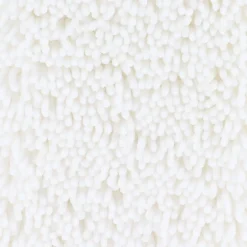 Alfombras De Baño>Alfombra Baño Microfibra Blanca 50x80Cm