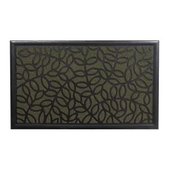 Alfombras De Entrada>Alfombra Bronx Verde/Negro 45x75cm