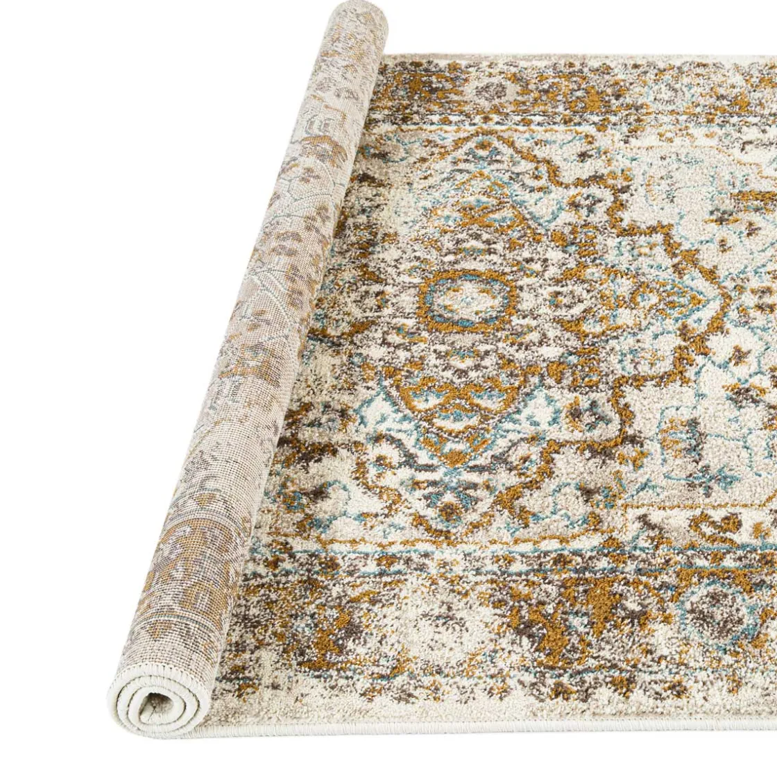 Alfombras Decorativas>Alfombra Cuatro Beige 80x150Cm