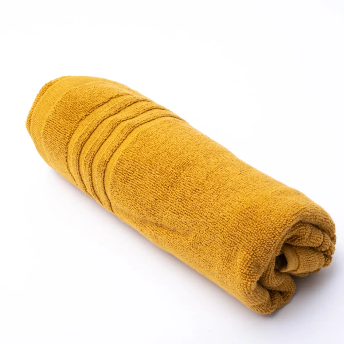 atmosphera Alfombras De Baño>Alfombra de baño amarilla TIMELESS 50x70cm