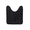 Alfombras De Baño>Alfombra de baño con contorno negro 45x50cm
