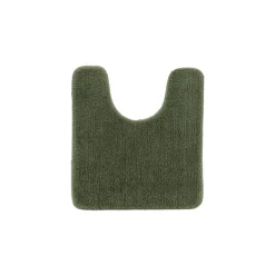 Alfombras De Baño>Alfombra de baño con contorno verde caqui 45x50cm