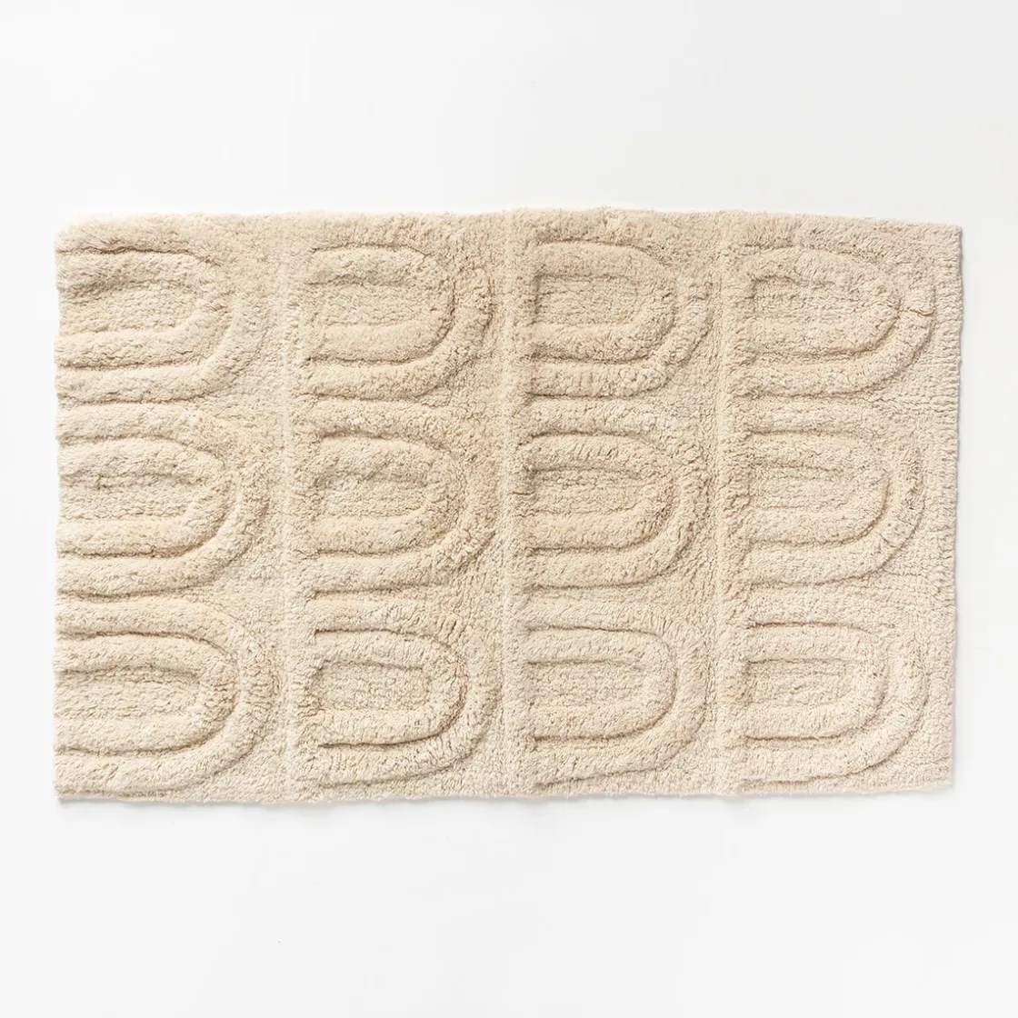 Alfombras De Baño>Alfombra de baño ELLA de algodón gris 50x80cm