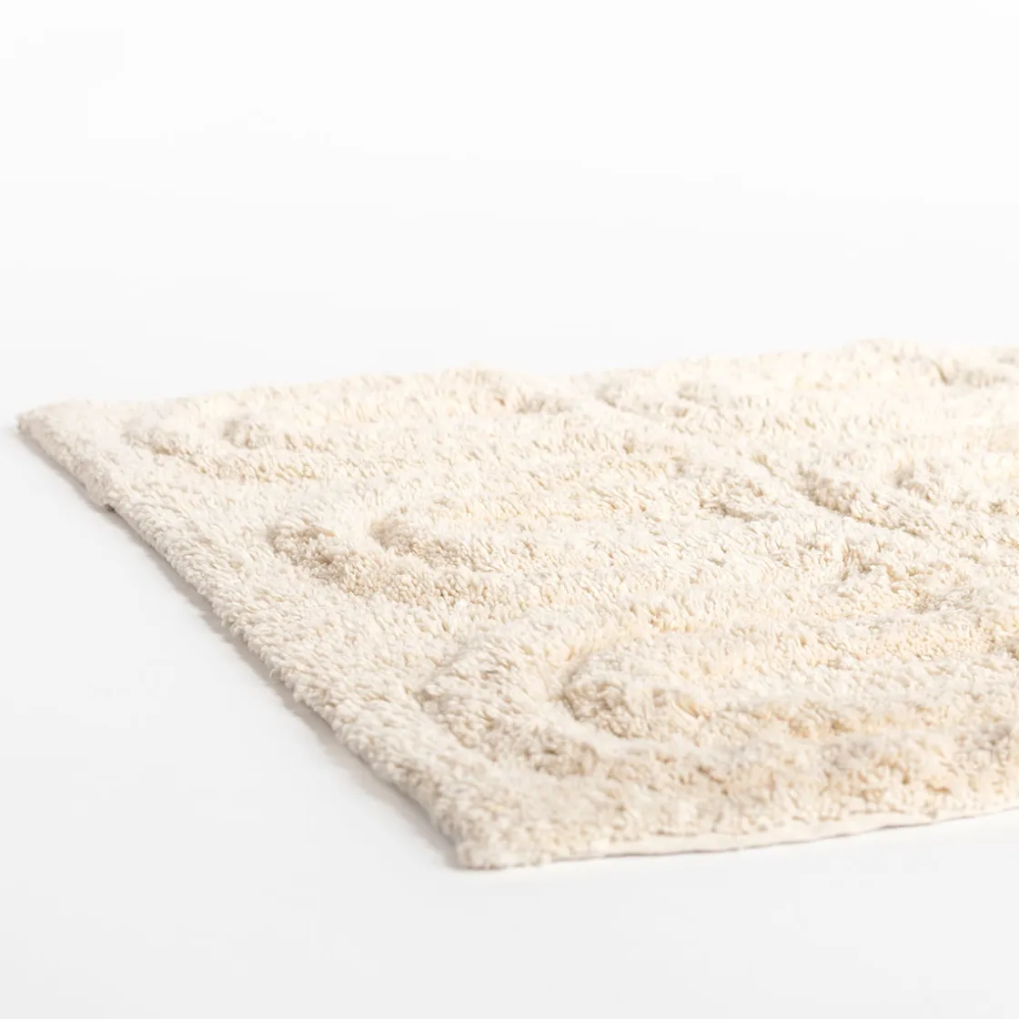 Alfombras De Baño>Alfombra de baño ELLA de algodón gris 50x80cm