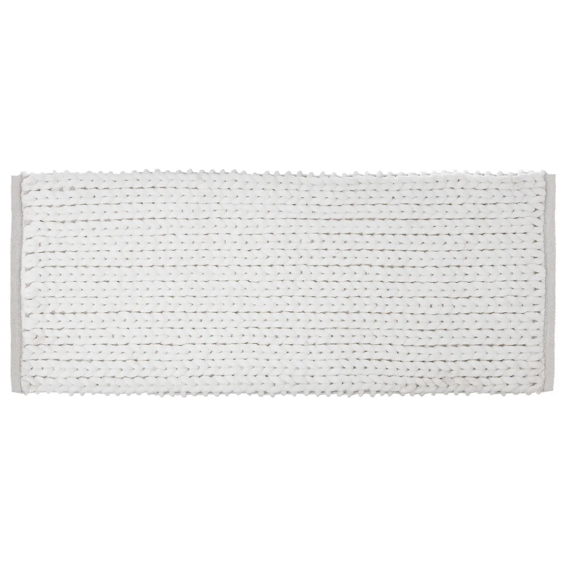 5five Alfombras De Baño>Alfombra De Baño Gruesa Blanca 50x120Cm