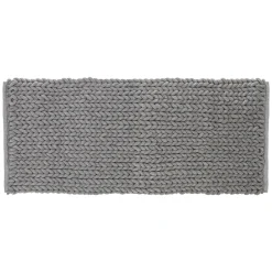 5five Alfombras De Baño>Alfombra De Baño Gruesa Gris 50x120Cm