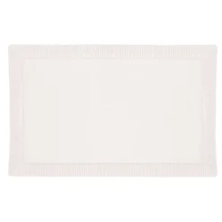 5five Alfombras De Baño>Alfombra De Baño Modern Blanca 50x80Cm
