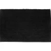 5five Alfombras De Baño>Alfombra De Baño Negra Chenilla 80x50Cm