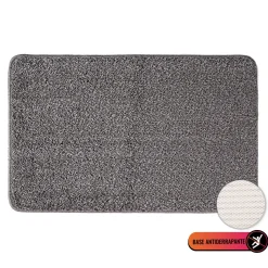 Alfombras De Baño>Alfombra De Baño Tufting Gris 80x150Cm