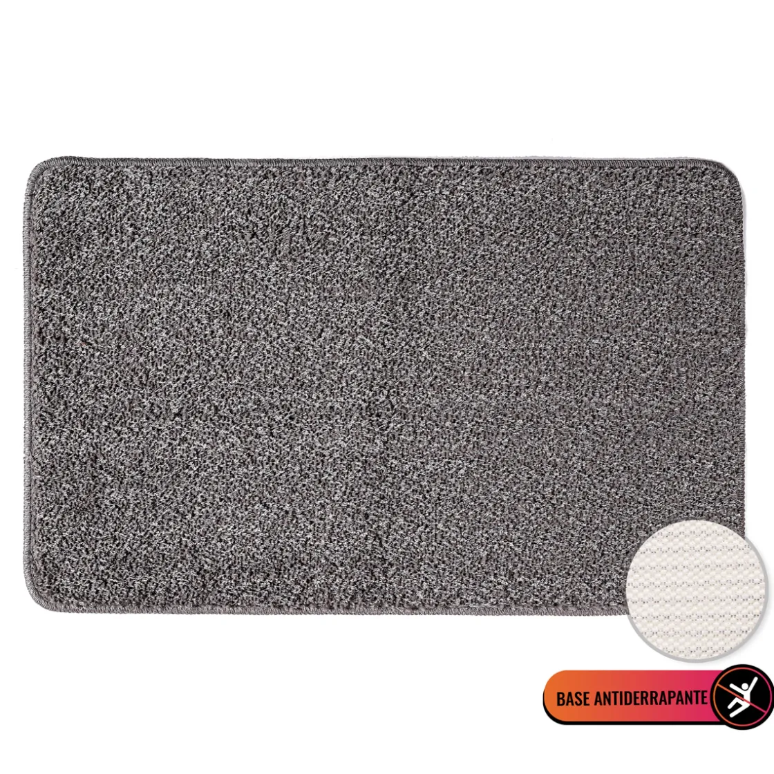 Alfombras De Baño>Alfombra De Baño Tufting Gris 120x160Cm