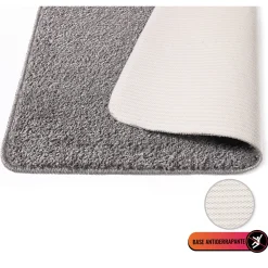 Alfombras De Baño>Alfombra De Baño Tufting Gris 66x130Cm