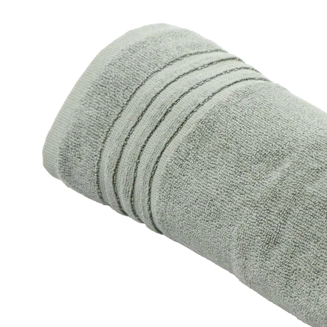 atmosphera Alfombras De Baño>Alfombra de baño verde TIMELESS 50x70cm