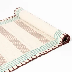 hôma Textil De Cocina>Alfombra de cocina WONJA beige y azul 60x150cm