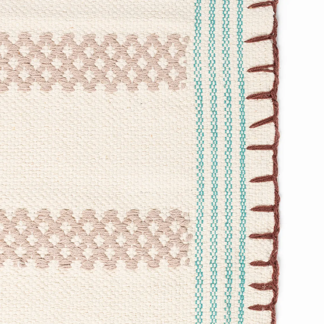 hôma Textil De Cocina>Alfombra de cocina WONJA beige y azul 60x150cm