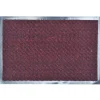 Alfombras De Entrada>Alfombra De Entrada Lisa 60x50cm Burdeos
