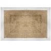 atmosphera Alfombras Decorativas>Alfombra de yute natural/blanca 120x170cm
