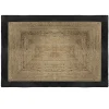 atmosphera Alfombras Decorativas>Alfombra de yute natural/negro 120x170cm