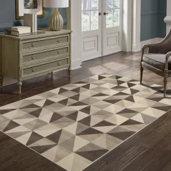 Alfombras Decorativas>Alfombra Dinia Square Beige 160x235cm