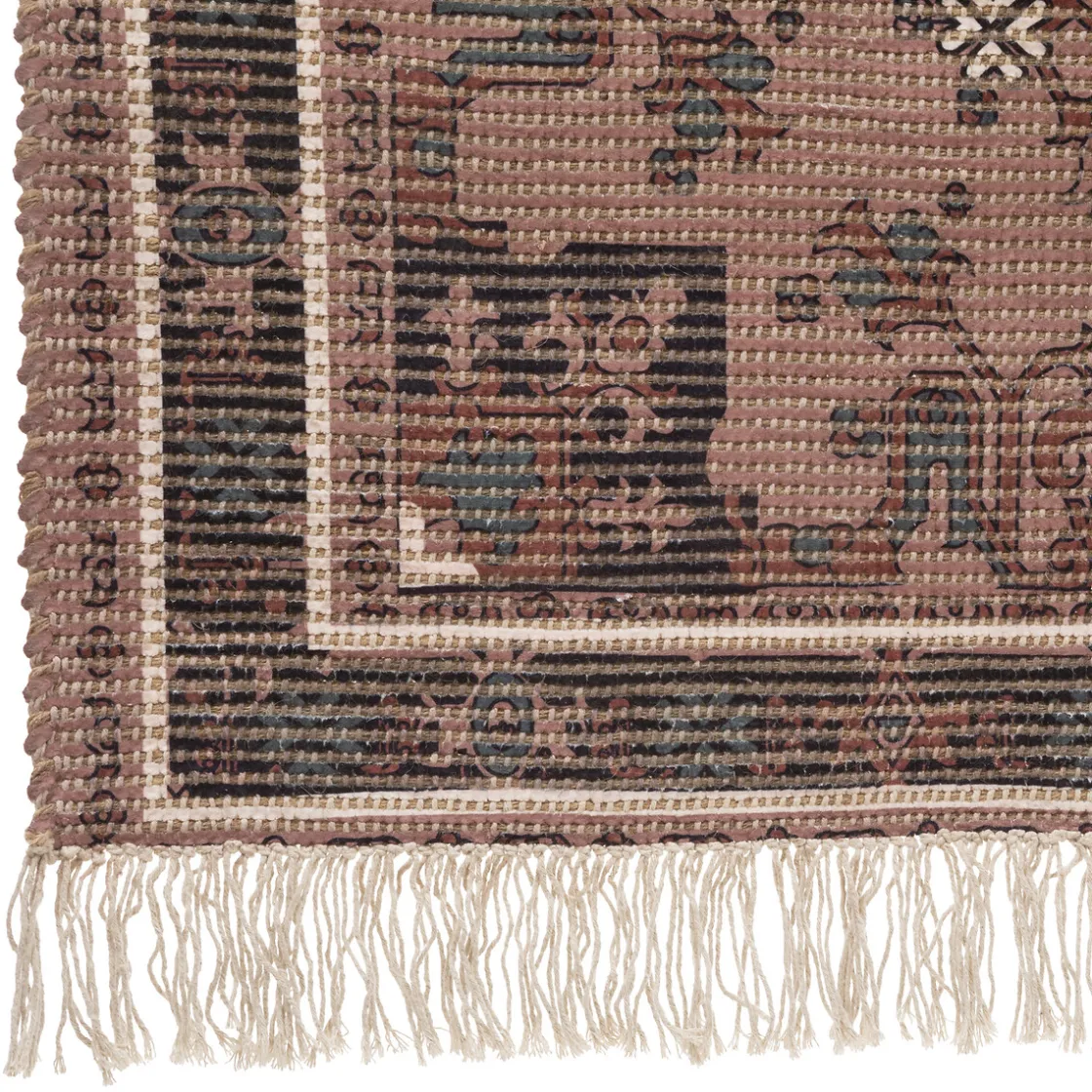 atmosphera Alfombras Decorativas>Alfombra DOLCE RIVIERA multicolor de yute