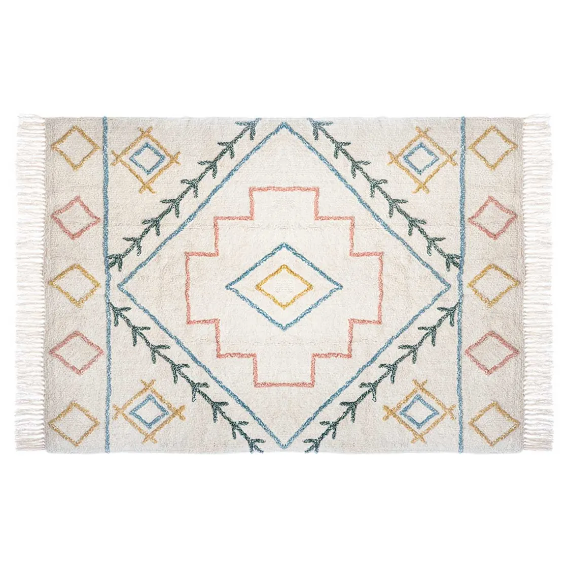 atmosphera Alfombras Decorativas>Alfombra Etnik Colorida Alg.120x170Cm