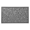Alfombras De Entrada>Alfombra Feuillage Gris 45x75cm