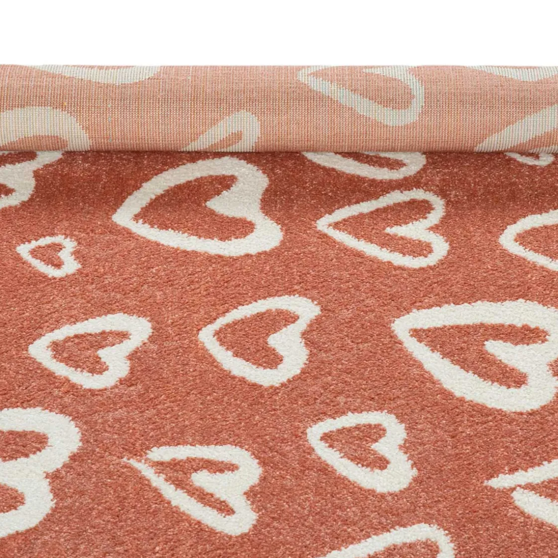 Téxtil>Alfombra Gio Corazón Blush 160x235Cm