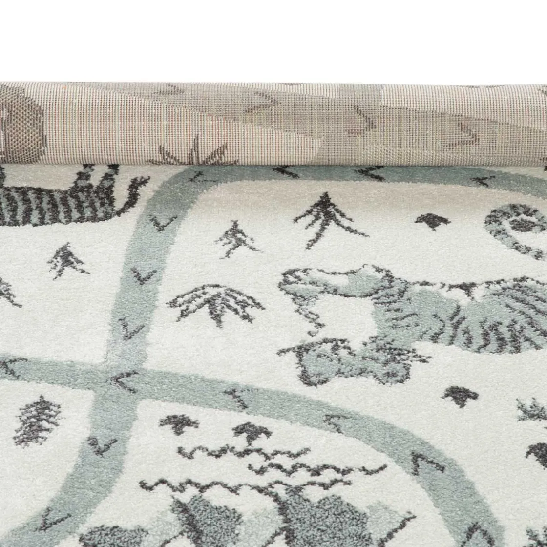 Téxtil>Alfombra Gio Savana Gris 120x160Cm