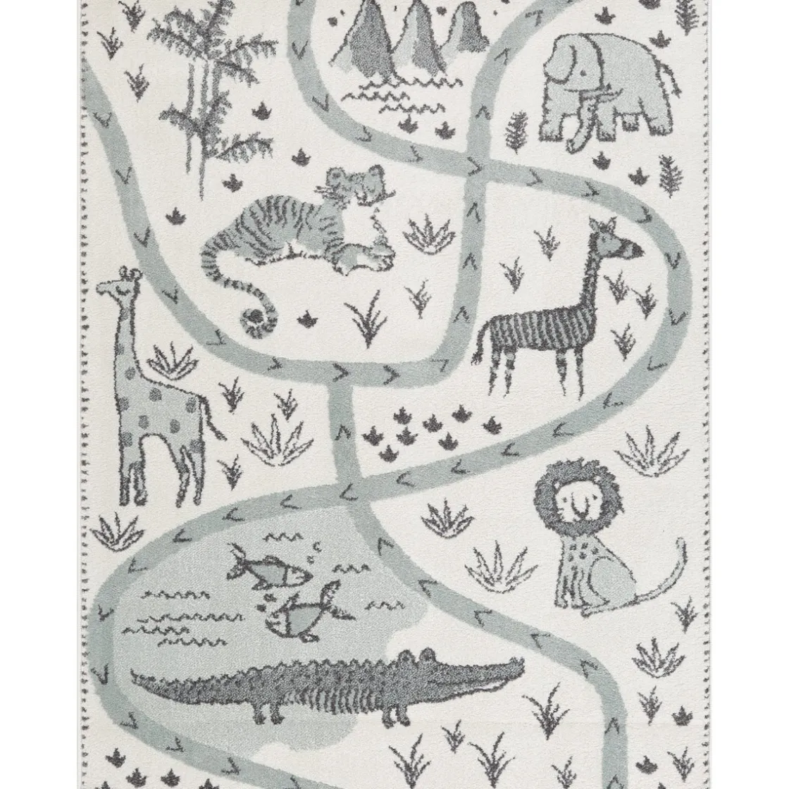 Téxtil>Alfombra Gio Savana Gris 133x190Cm