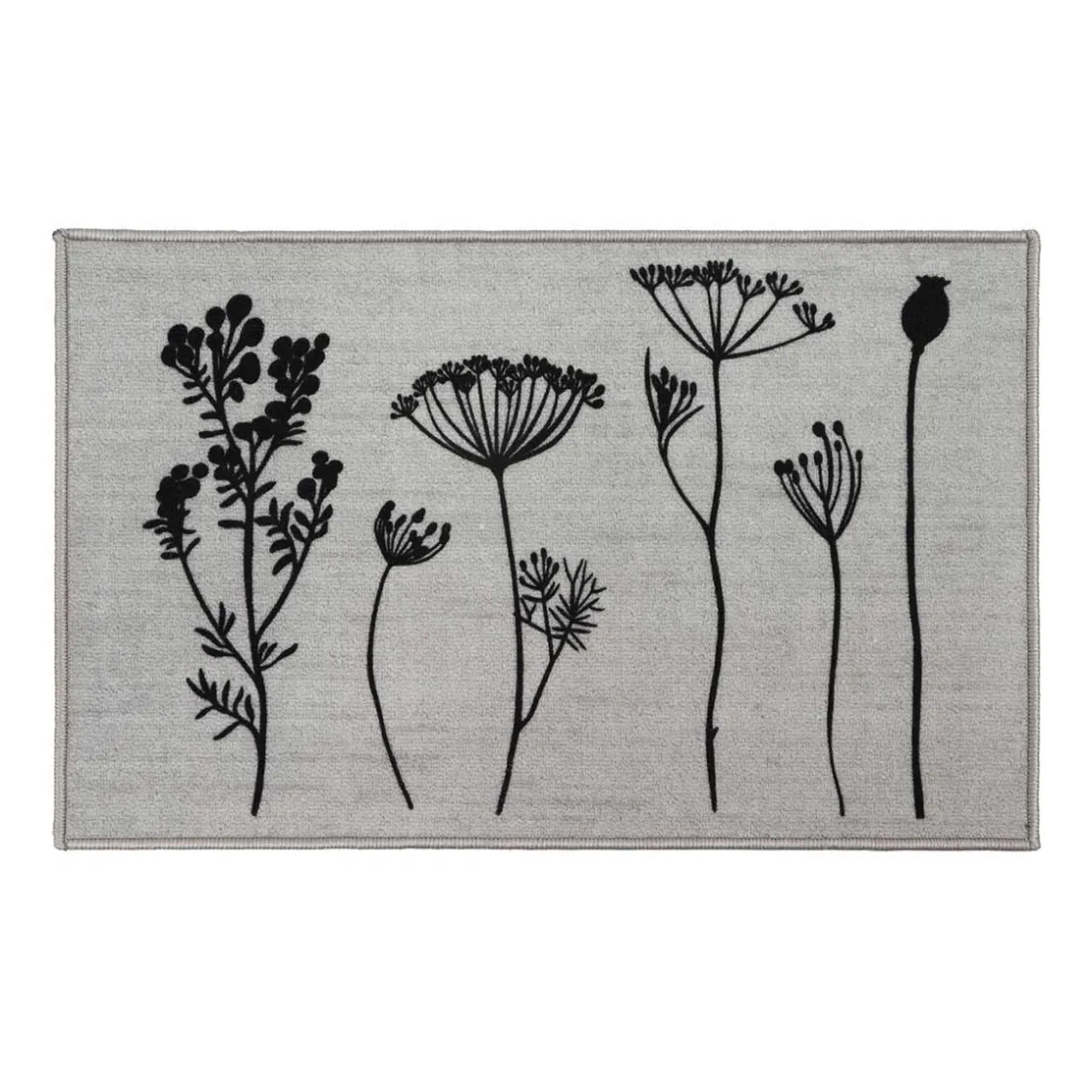 Alfombras De Entrada>Alfombra HERBIER Gris 50x80cm