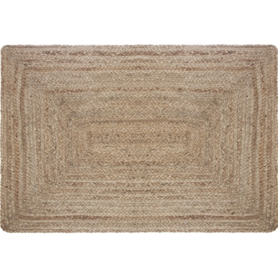 atmosphera Alfombras Decorativas>Alfombra HISTOIRE de yute natural 60x90cm