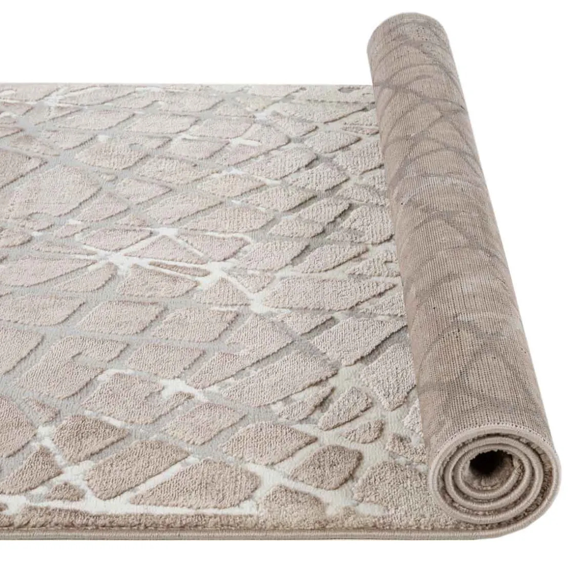 Alfombras Decorativas>Alfombra Jad Beige 133x190Cm