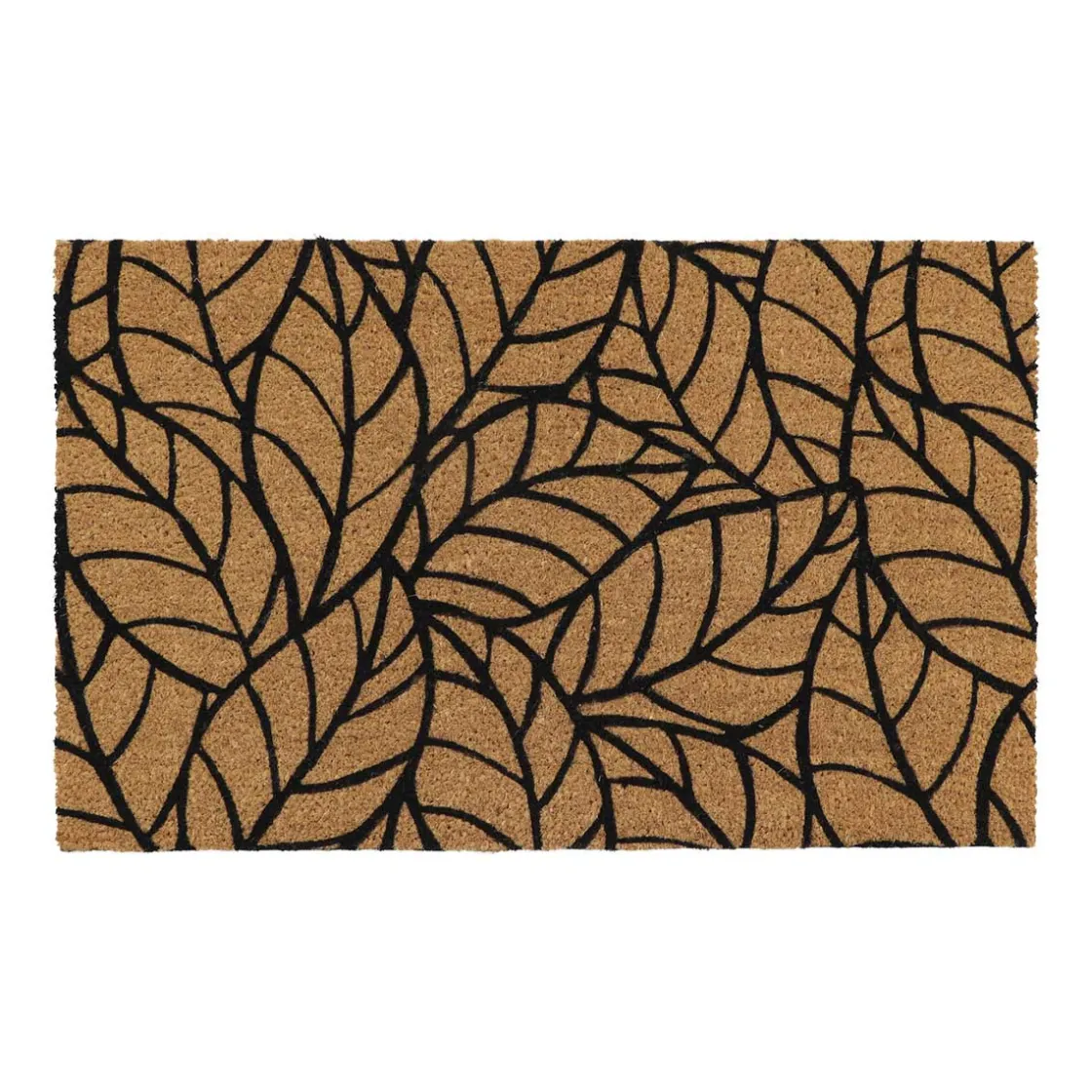 Alfombras De Entrada>Alfombra Jungle Natural Y Negro 45x75cm