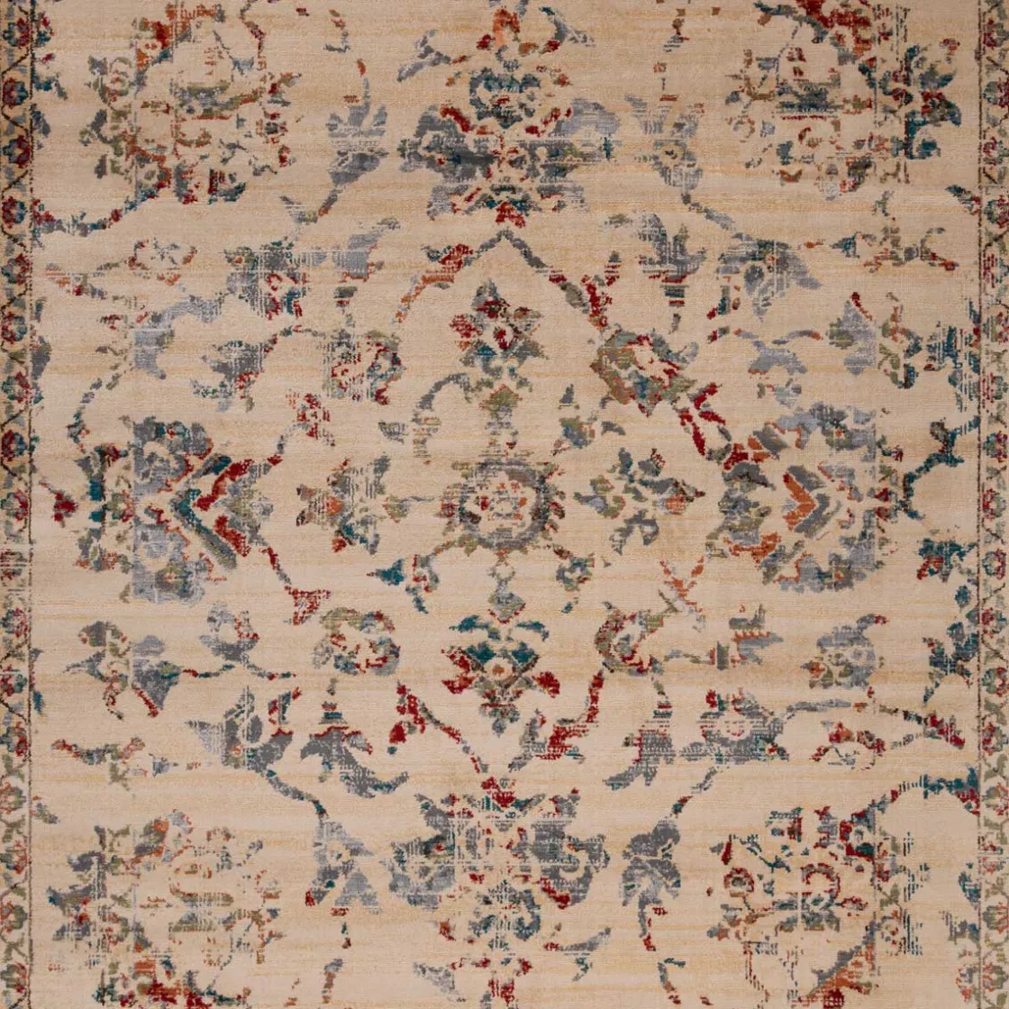 Alfombras Decorativas>Alfombra Lene Beige/Azul 200x285Cm