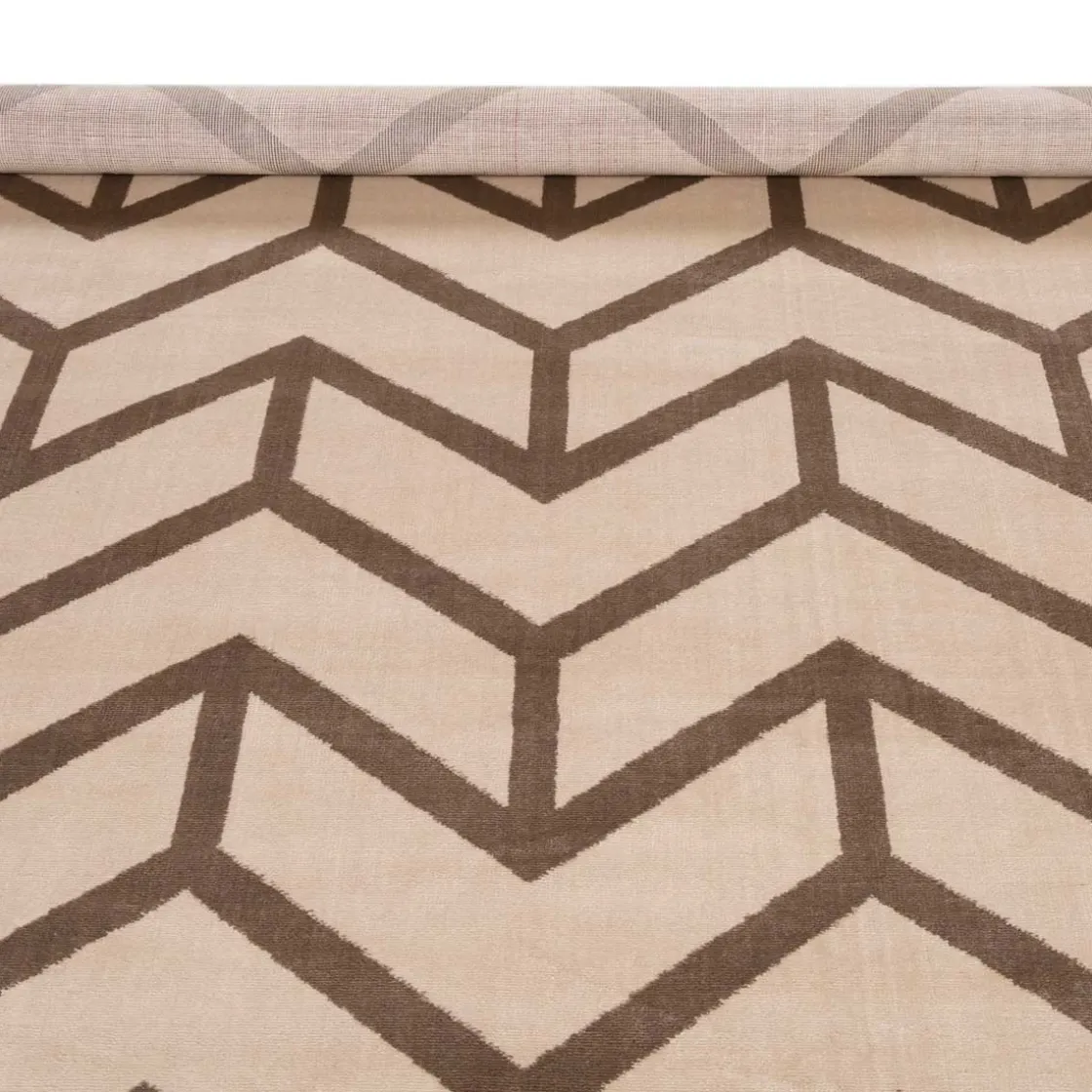 Alfombras Decorativas>Alfombra Lene Flechas Beige 133x190Cm