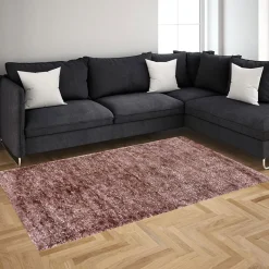 Alfombras Decorativas>Alfombra Lux Rosa 140x190Cm