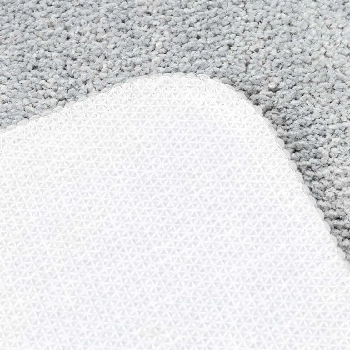Alfombras De Baño>Alfombra microfibra especial gris claro 50x120cm