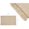 Alfombras De Cocina>Alfombra Natural De Algodón 50x80Cm
