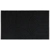 Alfombras De Entrada>Alfombra negra 40x60cm
