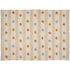 atmosphera4kids Téxtil>Alfombra Oasis Rombos Multic. 120x170Cm