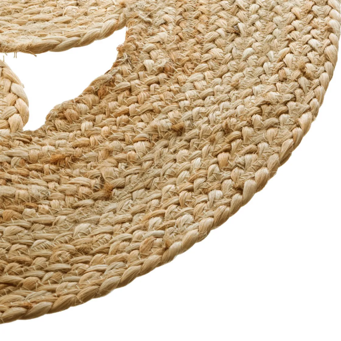 atmosphera Alfombras Decorativas>Alfombra Redonda De Yute Ajoure D80Cm