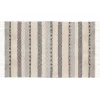 atmosphera Alfombras Decorativas>Alfombra Relieve Rayas 90x150Cm