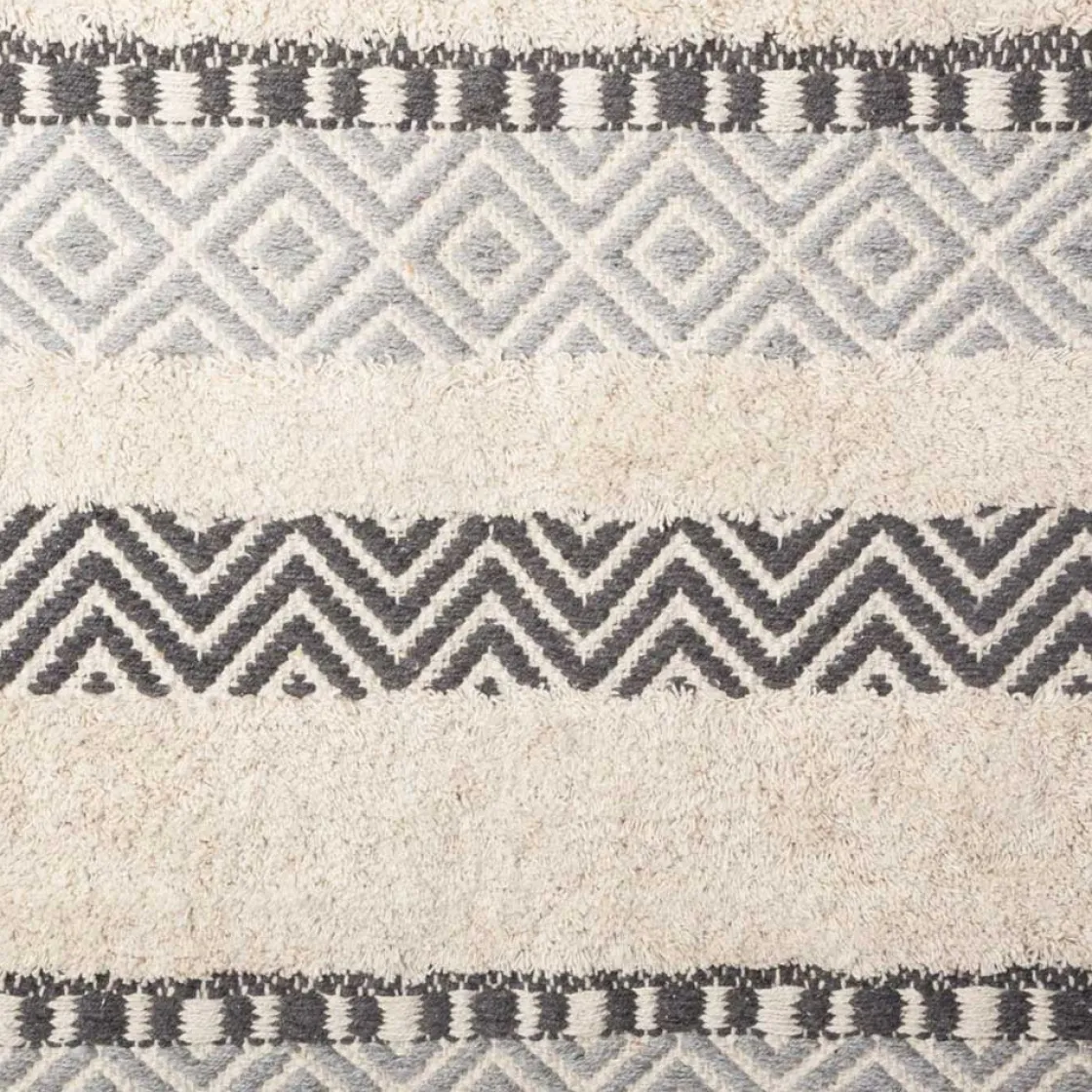 atmosphera Alfombras Decorativas>Alfombra Relieve Rayas 90x150Cm