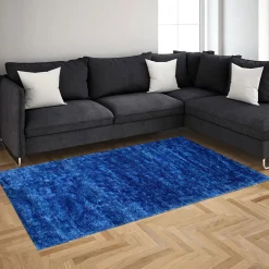 atmosphera Alfombras Decorativas>Alfombra Sabugal Azul 140x190Cm
