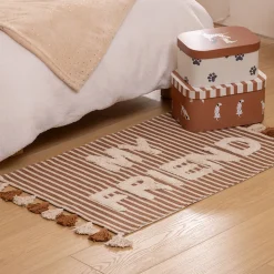 atmosphera4kids Téxtil>Alfombra SCOTT marrón 60x90cm
